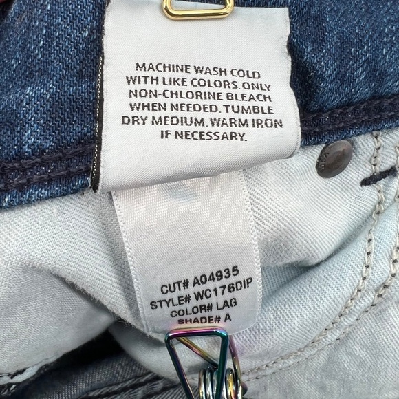 Hudson Jeans Women's Crop Straight Leg Jeans Size 27 - Picture 7 of 8